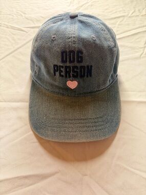Dog Person Denim Hat